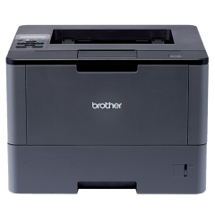 兄弟 黑白激光打印机 HL-5590DN 黑色 A4幅面 自动双面+有线网络打印  二年质保