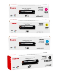 佳能 Canon CRG-331硒鼓四色一套(适用于LBP7110Cw/LBP7100Cn/iC MF8280Cw/iC MF8250Cn MF628CW MF621CN)