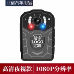 记录仪高清夜视小型保安胸前佩戴快递随身4K骑行车录像器款高清版-64G内存