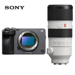 索尼（SONY）ILME-FX3全画幅电影摄影机专业4K120P摄像机(含FE70-200mmF2.8GM远摄变焦G大师镜头套装)