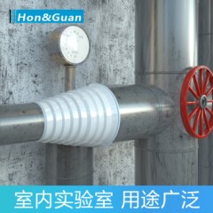 Hon&Guan油烟机烟管大小头变径烟管变径圈排风管道转换接头厨房吸抽油烟机排烟管铝箔烟管180mm~140mm