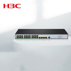 华三（H3C）LS-5500V3-28PS-SI 24口千兆 企业级网络核心全光纤高速传输 三层网管