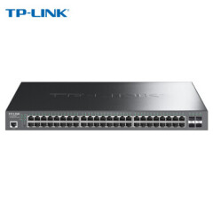 TP-LINK 全千兆二层网管POE供电以太网交换机 48口千兆二层网管POE SG3452P