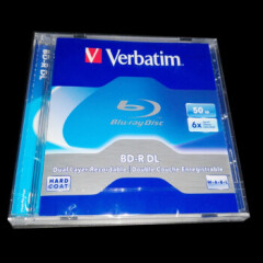 威宝Verbatim光盘43748蓝鲸6X BD- R DL 50GB 双层空白 蓝光刻录盘单片装