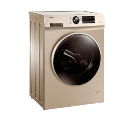 海尔（Haier）滚筒洗衣机 EG9012B26G 金色 9公斤 一级能效 桶自洁