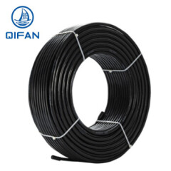 起帆（QIFAN）电缆 RVVP2*1.5 平方屏蔽护套线信号导线（按需生产）黑色 100米