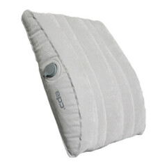 EPC 充气腰靠靠背垫 多用途充气枕头 护腰垫坐垫 出国旅行飞机坐车便携枕 灰色
