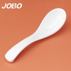 巨博(JOBO) 商用密胺调羹汤勺 喝汤勺子 仿瓷小勺子1个装30个起售MATD7006