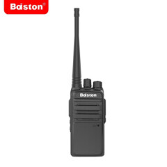 BAISTON佰事通 模拟对讲机 1-8Km远距离民用商用办公工地手持台 BST-7200 2400mAh 黑色