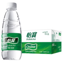 怡宝 350ml饮用纯净水 24瓶/箱 