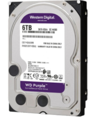 西部数据（WD）紫盘6TB SATA6Gb/S 64M 监控硬盘