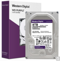 西部数据(WD)紫盘 8TB SATA6Gb/s  监控硬盘(WD84EJRX)