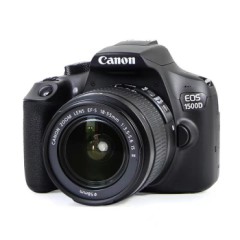 佳能（Canon）EOS 1500D 入门级家用单反相机 18-55标准变焦镜头套机（含128G卡+相机包+备电+UV镜+三脚架）
