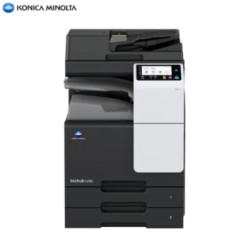 柯尼卡美能达 KONICA MINOLTA bizhub C286i打印机办公A3彩色复合机打印复印双面自动输稿器+双纸盒+工作底柜