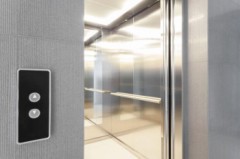 奥的斯 电梯 8层 8站 8门 镜面不锈钢加单冷空调