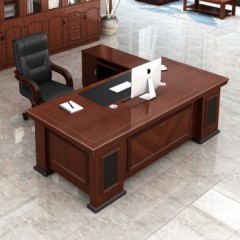 办公桌椅组合办公家具简约中式大班台 1.8米
