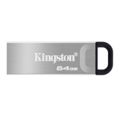 金士顿（Kingston） u盘 USB 3.2 Gen 1 DTKN 投标车载高速办公金属优盘 套装【DTKN 64GB+挂绳