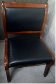 橡胶木会议椅