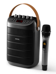 漫步者（EDIFIER） PK305 户外移动蓝牙音箱 多功能便携式手提 双话筒