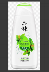 六神清凉爽肤沐浴露200g