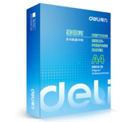 deli/得力 得力 7402 复印纸 A4 70g 500张*8包一箱 （计价单位：箱）